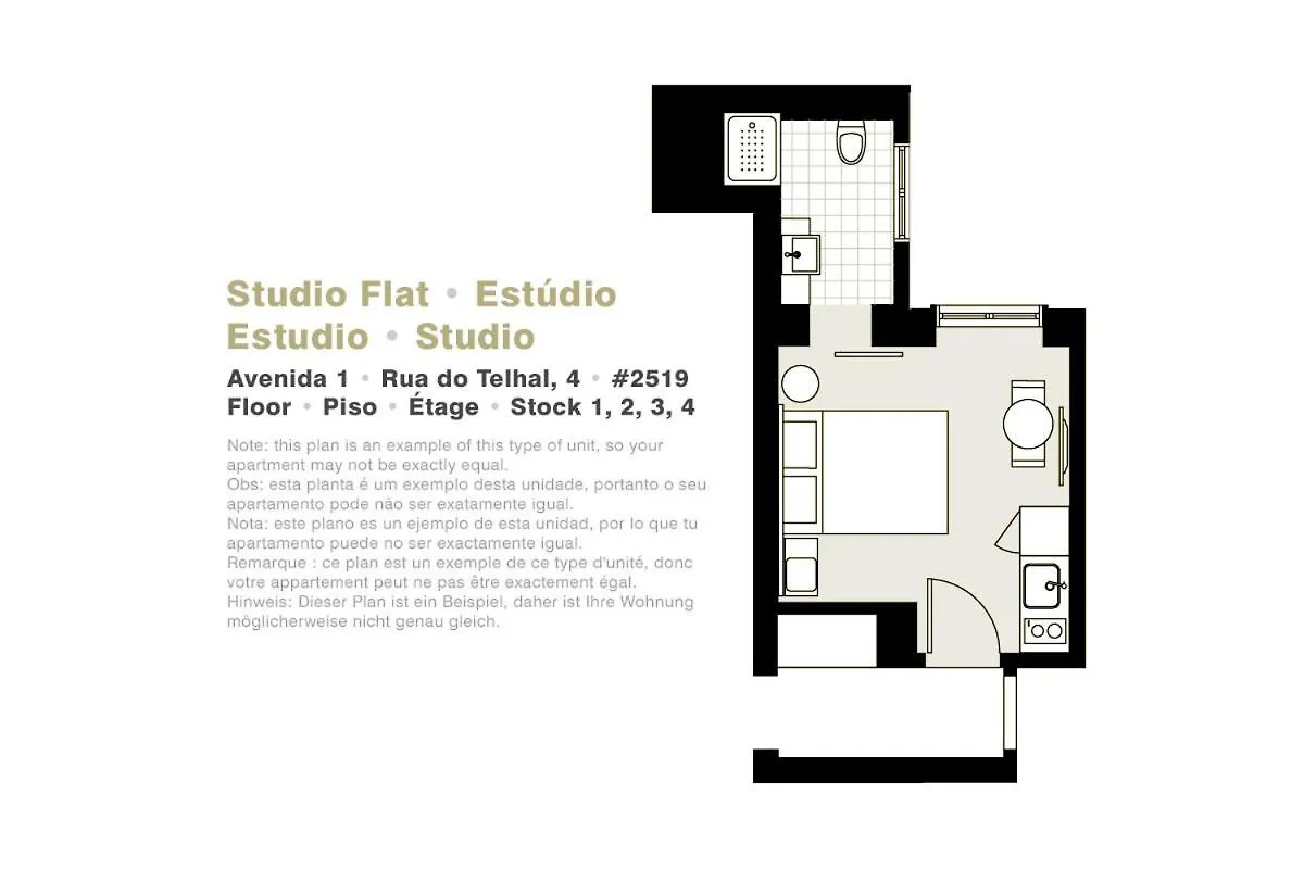 Lisbon Serviced Apartments - Avenida 0*,  Portugalia